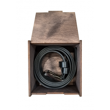 Ремень кожаный с эмблемой "ФСБ РФ", коробка