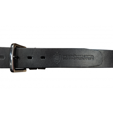 Ремень кожаный с эмблемой "ФСБ РФ", коробка