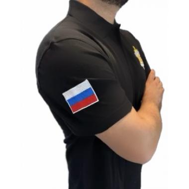 Поло "Вымпел", черный