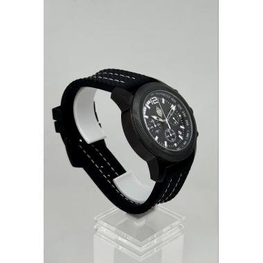 Часы "ФСБ РФ" кварцевые на каучуковом ремне (черный/белый)