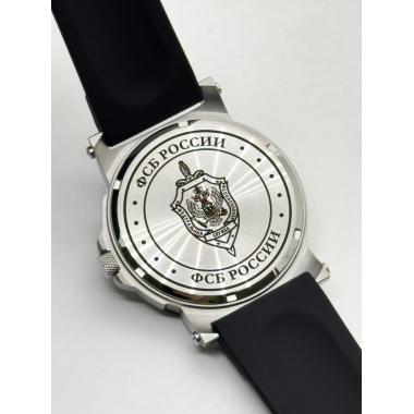 Часы "ФСБ РФ" кварцевые на каучуковом ремне