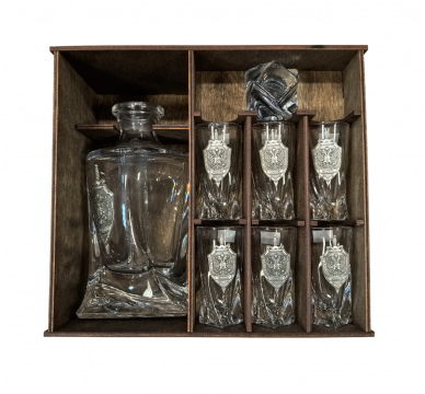 Подарочный набор стопок под водку "ФСБ РФ", эксклюзив