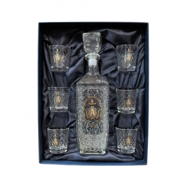 Набор "Альфа": графин+6 стопок