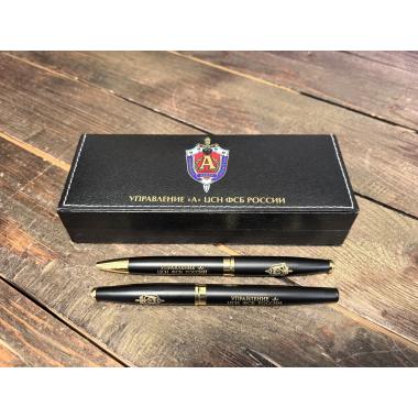 Набор из 2-х ручек "Альфа" в футляре