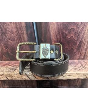 Ремень кожаный "ФСБ РФ"