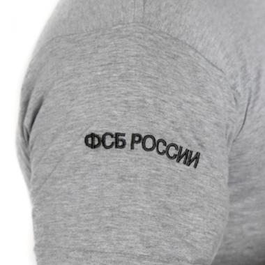 Футболка «ФСБ РОССИИ», цвета меланж.